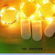 LED銅線ストリングライトボタン電池ボックスギフトボックスベーキングブーケストリングライト花ケーキクリスマス装飾ランタン