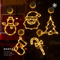 クリスマスの雰囲気の装飾ライト LED ライト クリスマス吸盤ライト ウィンドウライト ウィンドウシーンのレイアウト