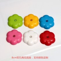 クリエイティブバルーン梅の花ベースデスクトップ小さなベース梅の花小さなベースマルチカラーオプションの花の形