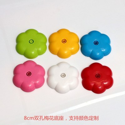 クリエイティブバルーン梅の花ベースデスクトップ小さなベース梅の花小さなベースマルチカラーオプションの花の形