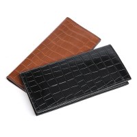 新しい石柄財布メンズロングユースマルチカードスロット財布メンズ薄型財布トレンドブランドロングクリップ