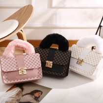 豪華な小さなスクエアバッグ、ファッショナブルなハンドバッグ、 チェーン バッグ、プリントクロスボディバッグ