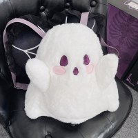 新しいゴーストキッドバックパック女性パーソナライズされた人形ぬいぐるみバッグ日本のかわいい女の子漫画バックパック