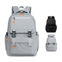 メンズ ビジネス バックパック、新しい大容量コンピューター バッグ、軽量でシンプルなオックスフォード布旅行カレッジ バッグ