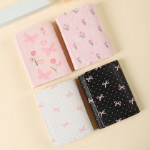 人気の蝶日本と韓国のショートスタイルの小さな新鮮な三つ折り 財布 小さな多機能小銭入れIDカードホルダー
