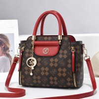新しいプリントダブルプル多用途トレンディなクロスボディ大容量の女性用ワンショルダークロスボディハンドバッグ