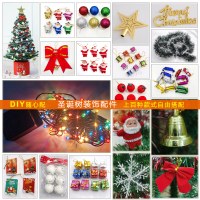 クリスマス飾り、ベル、リボン、サンタクロース、松ぼっくりツリートップスターなど クリスマスツリー吊り下げ、クリスマスオーナメント