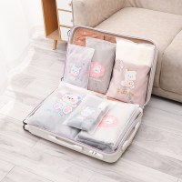 旅行用収納袋、スーツケース、衣類、下着、下着包装袋、ベビー服、透明仕上げ袋、マタニティバッグ