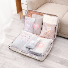 旅行用収納袋、スーツケース、衣類、下着、下着包装袋、ベビー服、透明仕上げ袋、マタニティバッグ
