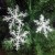 23CM/3片毛丝雪花10克(一包3片）