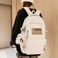バックパック新しいファッション学生ランドセル和風インシンプル韓国語バージョン中学生バックパック