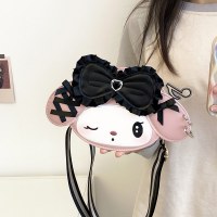 新しいPUレザーの小さなハンドバッグ、女性用クロスボディバッグ、多用途な日本のトレンド