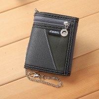 メンズ財布、学生向け30％オフ、メンズショートウォレット、ファブリックウォレット、横型と縦型、韓国風学生帆