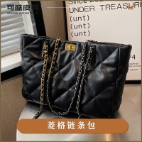ダイヤモンド チェーンバッグ トートバッグ 新品 大容量 脇用バッグ 多用途 ショルダーバッグ 通勤バッグ