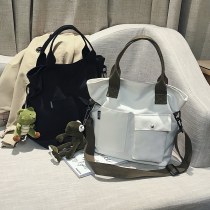女性のためのバッグ 2023 新しいトレンディな韓国スタイルのファッショントートキャンバスバッグ多用途クロスボディバッグ大容量ショルダーハンドバッグ