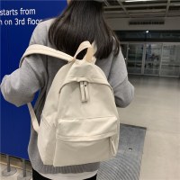 ins style bf シンプル 大容量 韓国風 女子大生 バックパック ファッション ナイロン バックパック 高校生バッグ