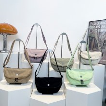 ショルダーバッグ、クロスボディバッグ、チェストバッグ、レディースオックスフォード布バッグ、軽量オックスフォード布、カジュアル、多用途、防水