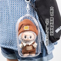 ビニール保護カバー PVC 高透明アニメーション周辺人形防塵吊り袋綿人形ウォーキングバッグ