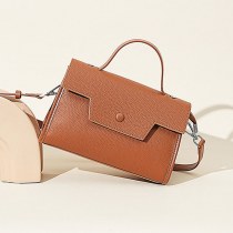 新しい第一層牛革 本革 小さな正方形バッグ手持ちショルダーバッグクロスボディバッグ多用途ファッション脇の下バッグ女性のバッグ