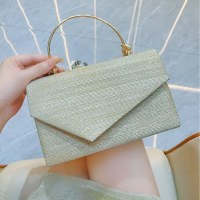 新しいシンプルなスタイルのファッション女性宴会ハンドバッグスパンコールワンショルダークロスボディイブニングバッグハンドバッグ