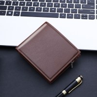 財布 ショート メンズ 厚みのあるメンズ財布 ジッパー付き 複数のカードスロット メンズ財布 ウォレット メンズ メンズファッション