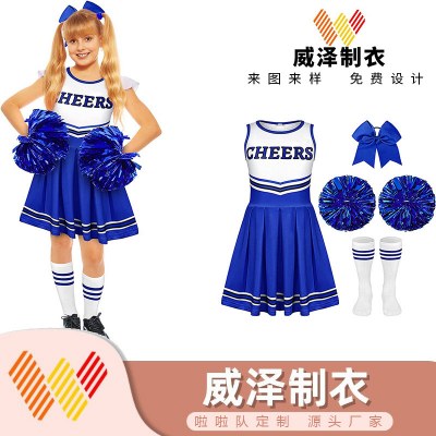 新しい子供用ララチームサーバーチャーズパフォーマンスサービス学生ゲームLa la xue Raoming Service Competitionドレス