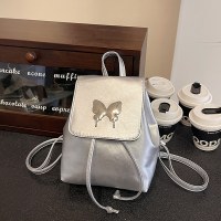 ニッチバレエスタイルバタフライバックパックレディース2024新国民スタイルバックパックかわいいポータブルショルダーバッグスクールバッグ