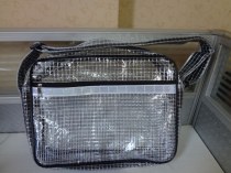 メッシュ + EVA 二層肥厚帯電防止クロスボディバッグ 40*30*12 耐荷重 20KG 静電気防止