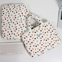 スペースコットンコンピュータバッグ 14 インチ女性ノートブック 16 インチハンドバッグ 16.1 インチゲームノートブックプリントナイロン防水素材