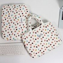 スペースコットンコンピュータバッグ 14 インチ女性ノートブック 16 インチハンドバッグ 16.1 インチゲームノートブックプリントナイロン防水素材