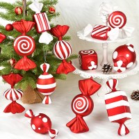 電気メッキ塗装キャンディーぶら下げ写真撮影小道具クリスマスツリーの装飾ペンダントシーンの装飾