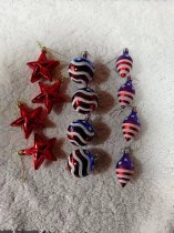 独立記念日の装飾 アメリカの国旗 クリスマス 愛国ボール 独立記念日 愛国ボール ペンダント
