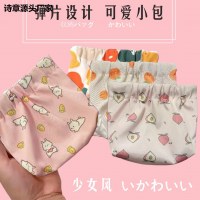 女性の口紅収納袋ポータブル破片自動閉鎖プリント化粧品袋ミニキーコイン機内持ち込みバッグ