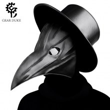 ハロウィン新しいヨーロッパとアメリカのパンクペストドクターマスク面白いプロムパーティー小道具ギフトヘッドギア