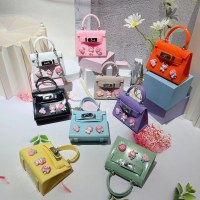 子供用バッグ夏の新しい DIY ハンドバッグファッショナブルなかわいい女の子の小さなバッグミニクロスボディショルダーバッグ
