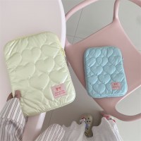 ラブハートインスタイル収納袋ラブライナーバッグマカロン 15 インチコンピュータバッグ 11 インチ保護カバー