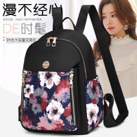 バックパック女性のファッション新しいナイロンオックスフォード布軽量パーソナライズされたニッチデザインカジュアルバッグ女性