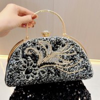 新しいスーツケース、バッグ、大容量ハンドバッグ、クロスボディイブニングバッグ付きのレディース高級ドレス