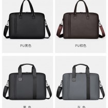 新しい ビジネス ポータブル大容量ブリーフケース、ファッショナブルな出張コンピュータバッグ、カジュアルトラベル、シンプルな耐摩耗性クロスボディバッグ