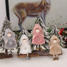 新製品漫画コードぬいぐるみ枝角翼天使ペンダント女の子ペンダントクリスマスツリーアクセサリー