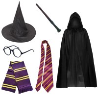 ハロウィン用品 コスプレ コスプレ 魔法の杖 アクセサリー 小道具 メガネ ネクタイ パーティー