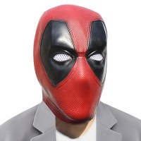 デッドプール デッドプール マスク 映画とテレビ マーベル周辺機器 ハロウィーン パーティー ダンス ラテックス マスク