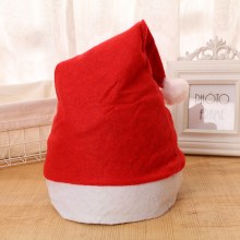 子供と大人のための印刷された卸売不織布サンタ帽子クリスマス帽子
