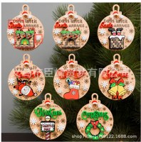 新しいクリスマス カウントダウン オーナメント クリスマス カウントダウン アクティビティ ペンダント デコレーション