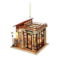 書店の本棚クリエイティブペンダントクリスマスツリー車の装飾アクリルフラットペンダント