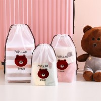 旅行用収納バッグ、巾着ポケット、大容量防塵スーツケース、靴、下着、衣類、ポータブル整理および梱包