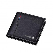 メンズ財布 カードホルダー一体型ショートウォレット メンズカードホルダー メンズウォレット ボーイズカードホルダー メンズショートクリップ 大容量
