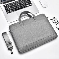 新品 15.6 インチ ラップトップ バッグ ビジネス ポータブル 撥水 公式バッグ ワンショルダー クロスボディ オフィスバッグ