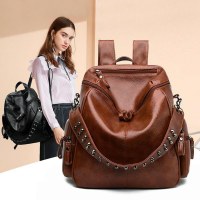 バックパック、ファッショナブルで個性的な大容量バックパック、ヨーロッパとアメリカのトレンド、人気の多用途旅行バッグ