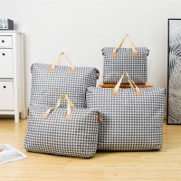 厚手の不織布の衣類とキルト仕上げの収納袋防水防湿収納袋学生寮の移動収納袋